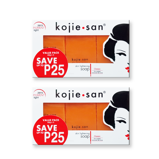 Kojie San Skin Lightening Soap 65g x 6 Bars (2 Boxes)