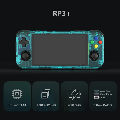 Retroid Pocket 3+ Plus Handheld Game Console RP3+