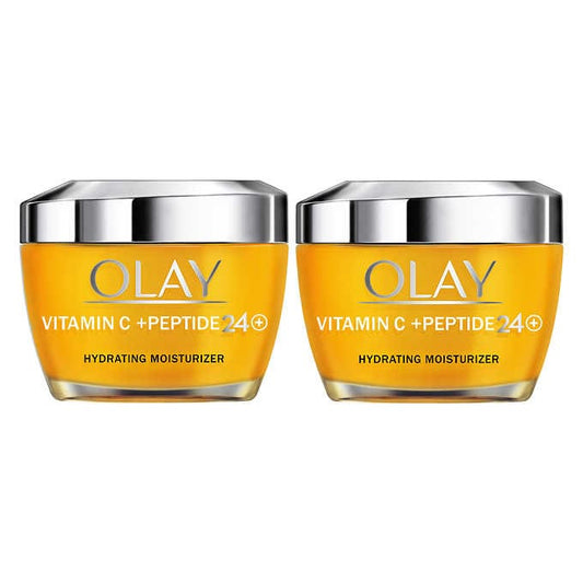 OLAY Vitamin C & Peptide 24 Advanced Moisturizer, 1.7 oz, 2-pack