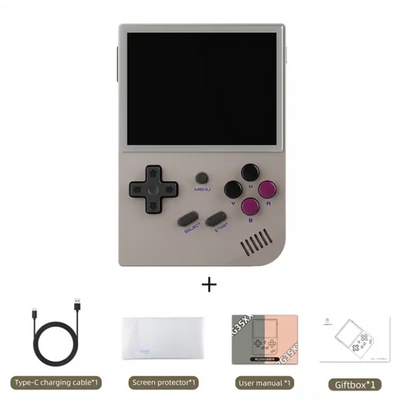 ANBERNIC RG35XX Retro Handheld Game Console 3.5 Inch IPS Linux 64G