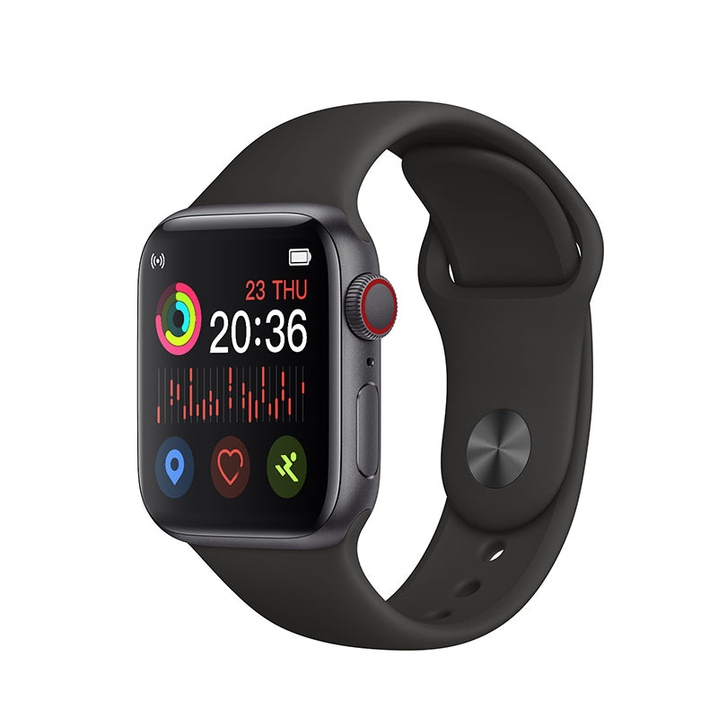 series 5 metal smart watch Waterproof and fitness tracker T500 smart watch for android and ios